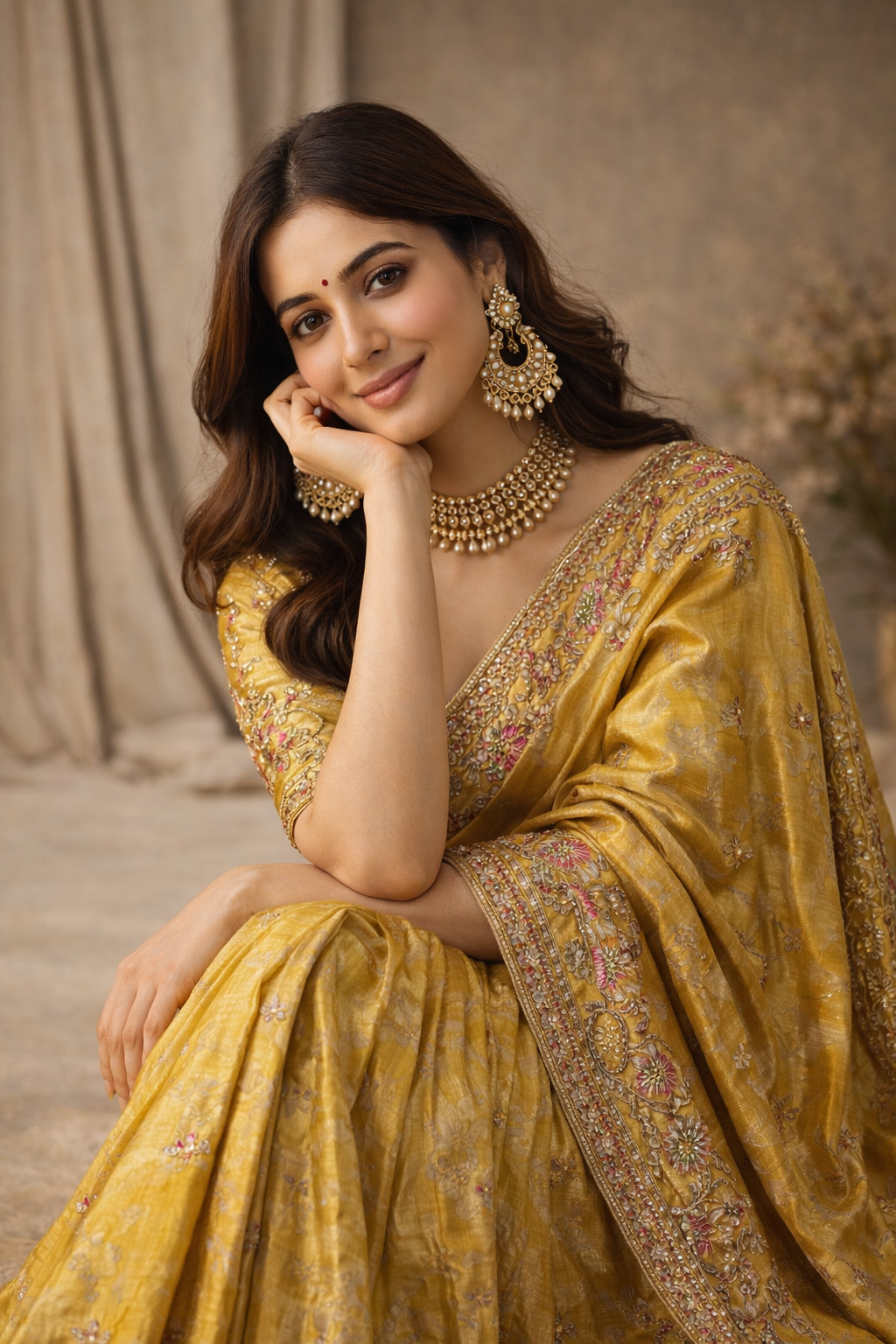 Hima - Banarasi Silk Bridal Saree