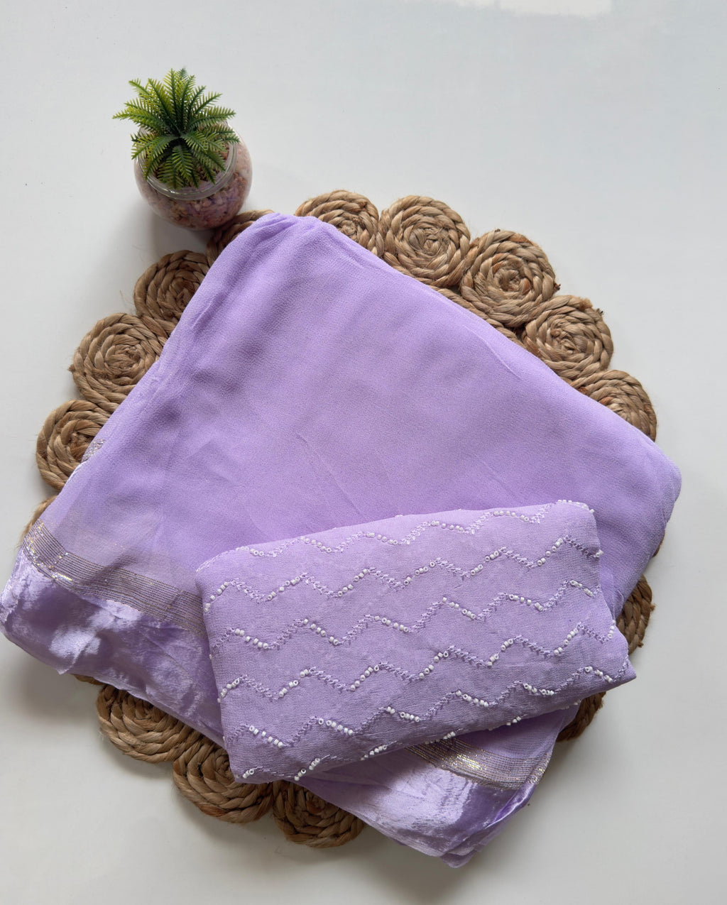 Maya - Viscose Georgette Saree