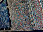 Jasmin | Handcrafted Ajrakh Couture Saree