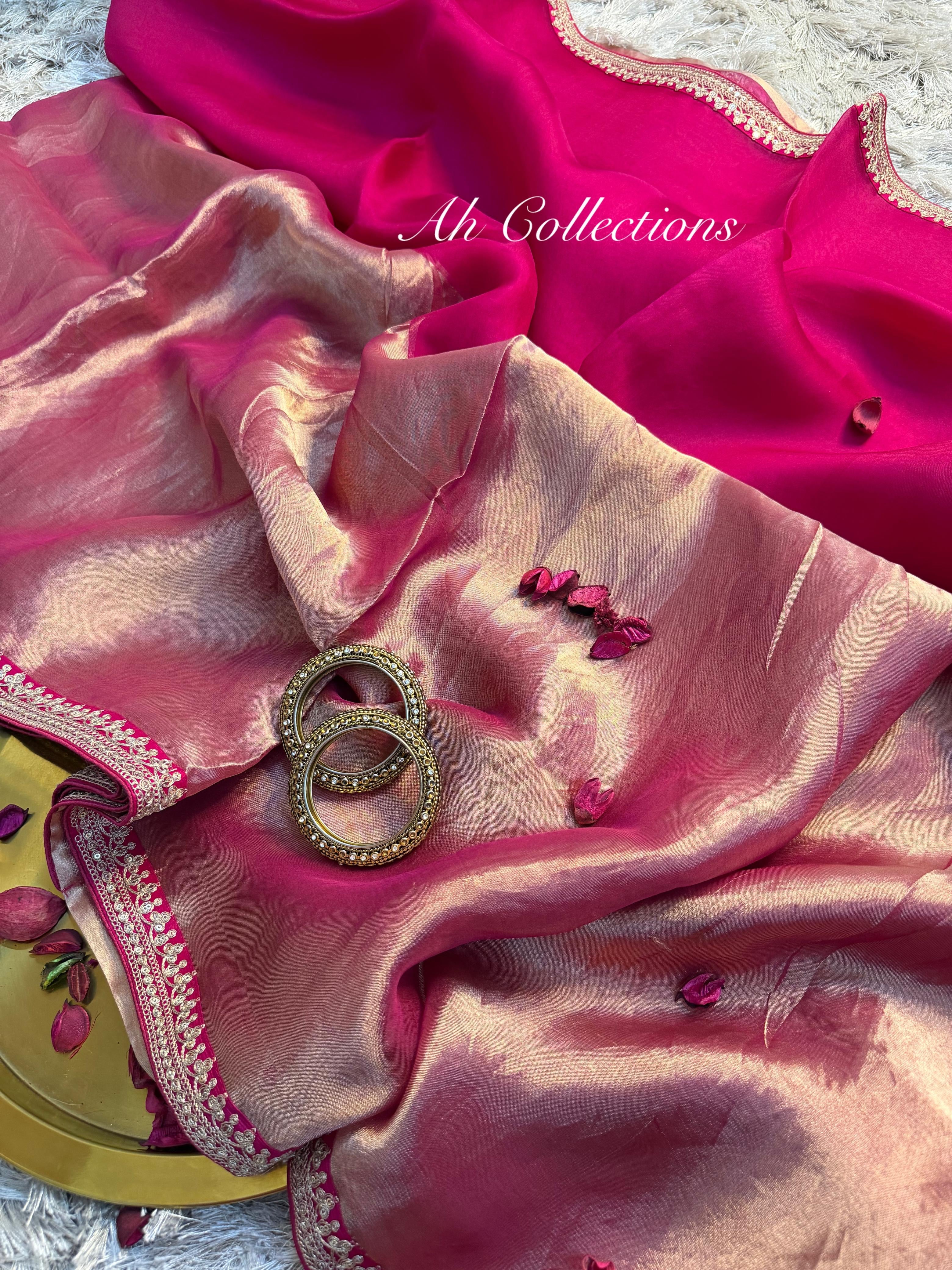 Mardani - Pure Organza Tissue Silk Saree