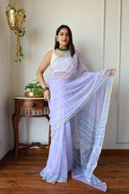 Garima - Flowy Chiffon saree