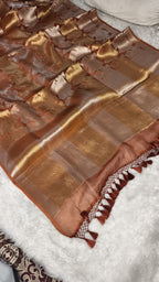 Kushala - Pure Tissue Brocade Saree