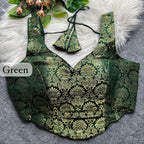 Dolly - Banarasi silk Padded Blouse