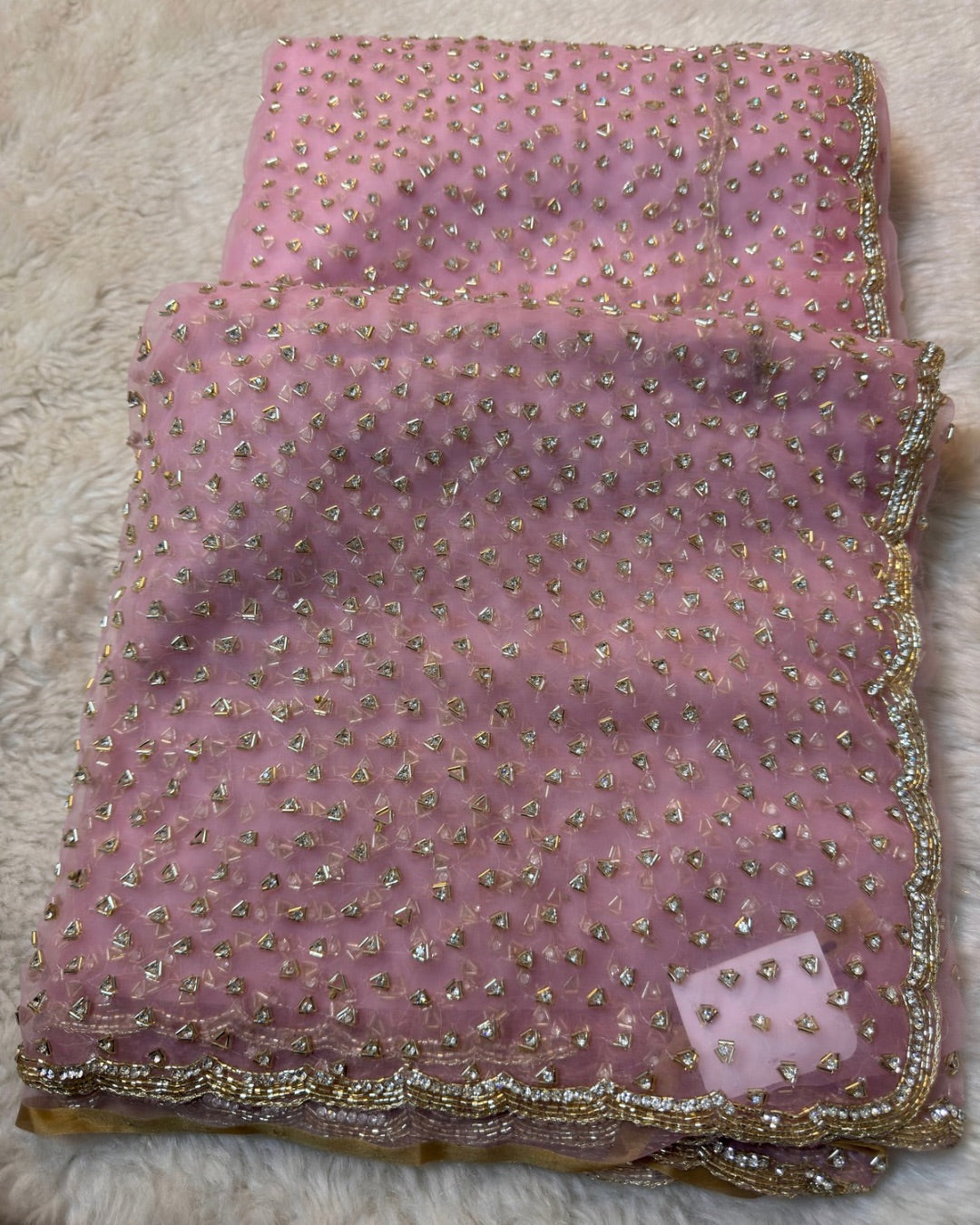 Masoom - Designer Tissue Organza Saree