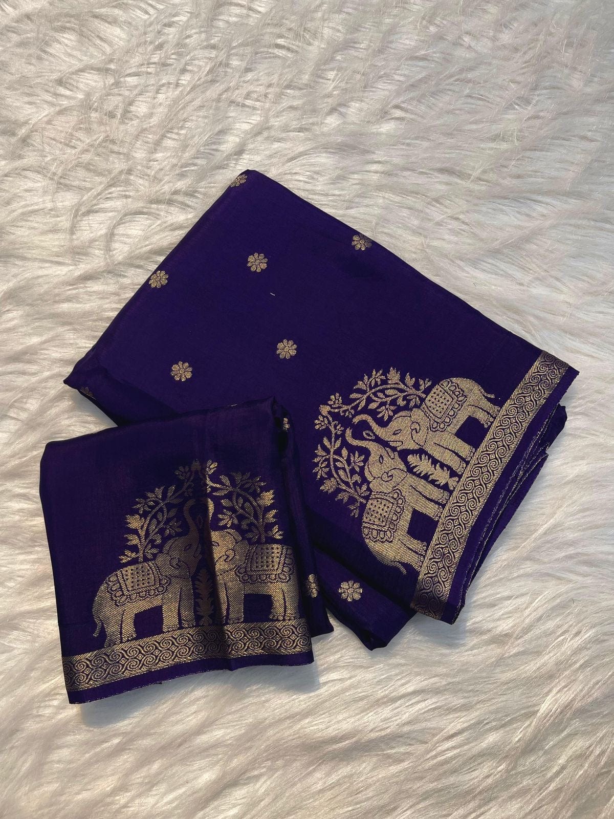 Rima Muslin Silk Saree with Running Blouse