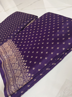 Shree-Pure Khaddi Crepe Chiffon Saree
