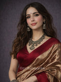 Tamra - Pure Gold Tissue Saree