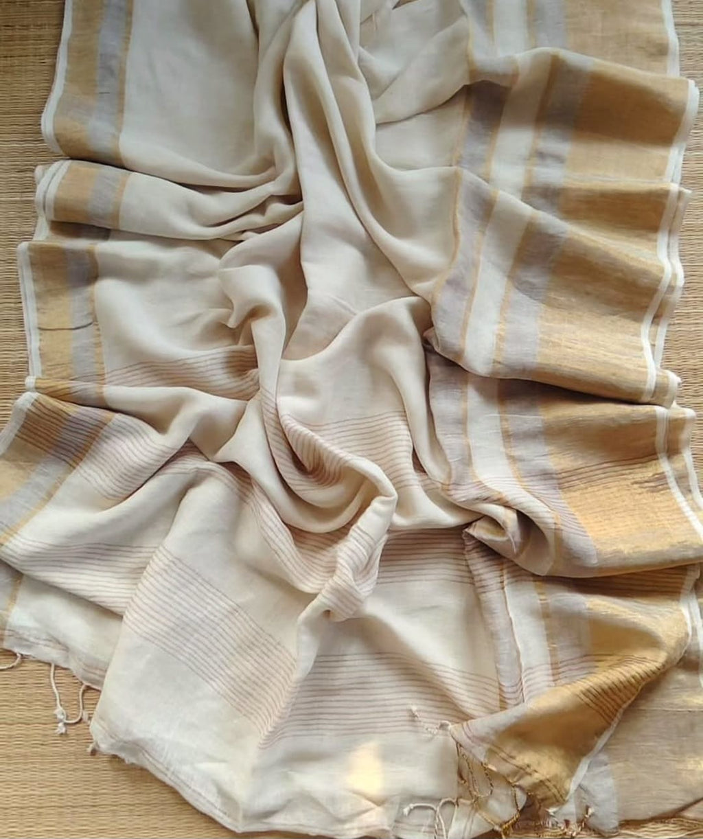 Lalita - Linen by linen Onam Saree
