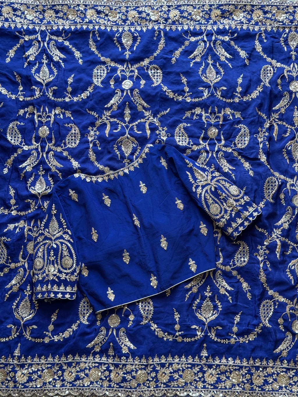 Shura - Designer Crepe Silk Saree