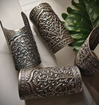ZP20-Beautiful Brass Thukai & Chitai Work Kada