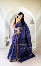 Rudra - Pure Maheshwari Silk Sarees