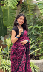 Ishaara - Chikankari Mul Cotton Saree