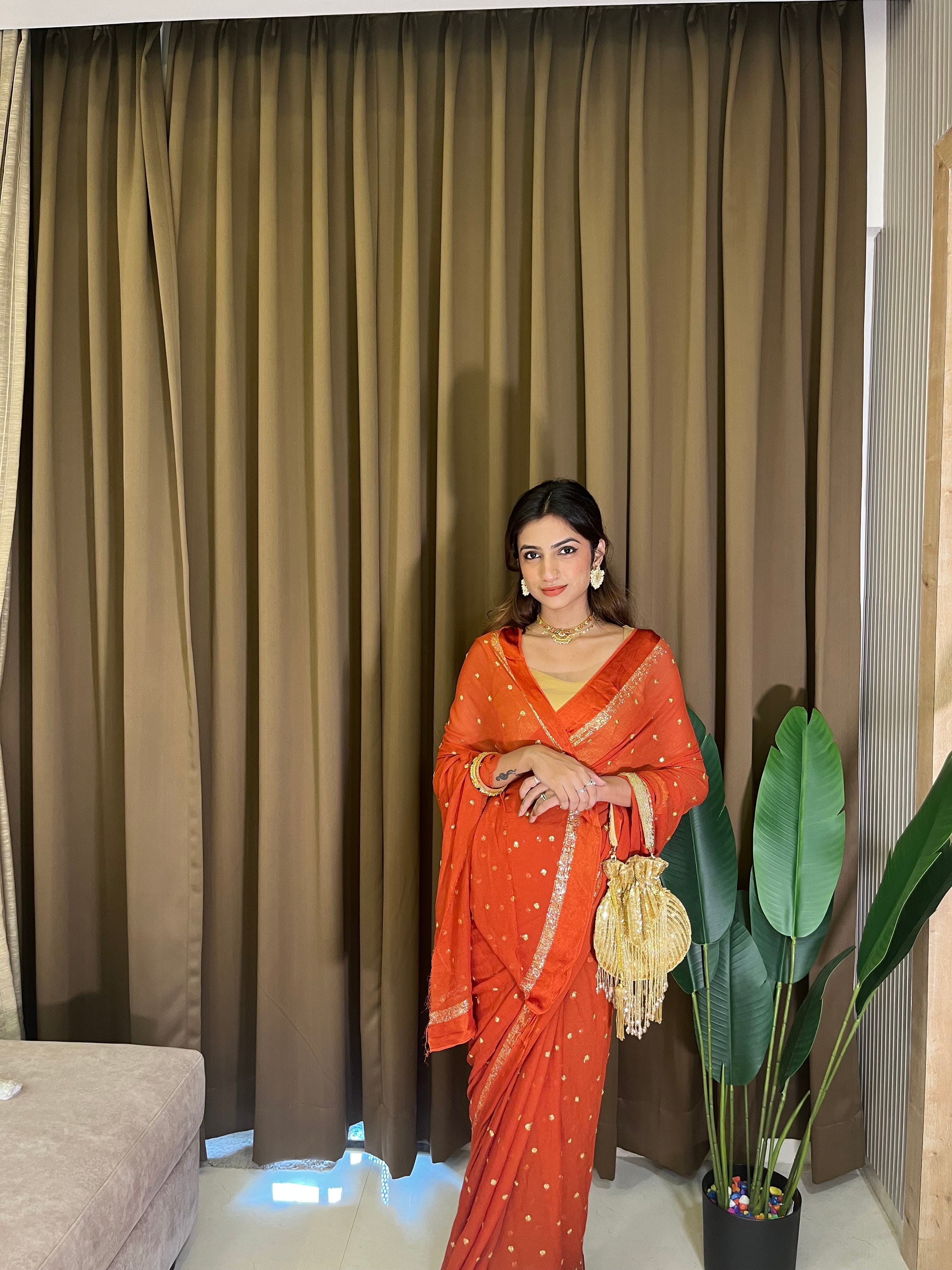 Samiksha - Soft Georgette saree