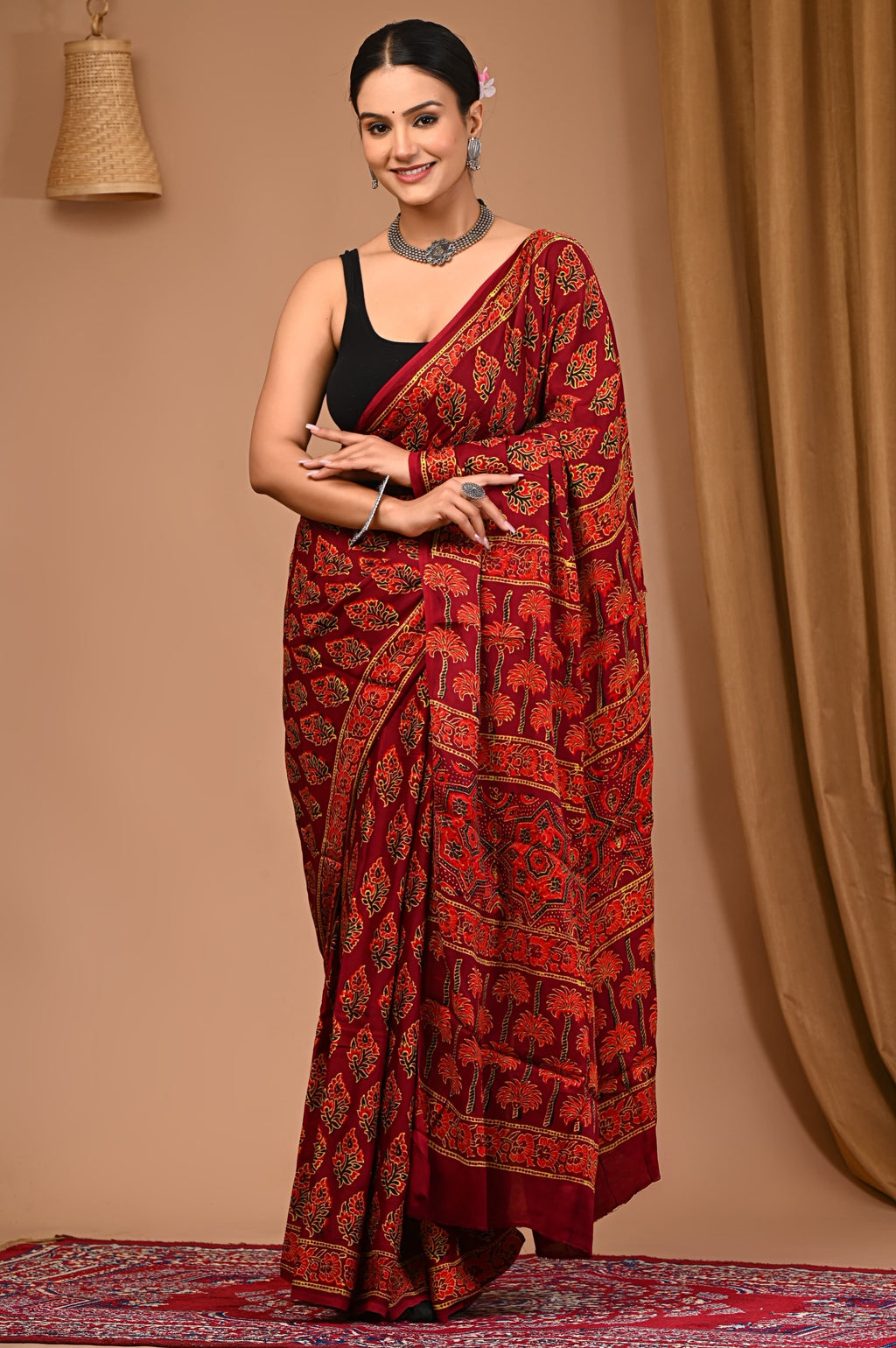 Risha - Pure Modal Silk Saree