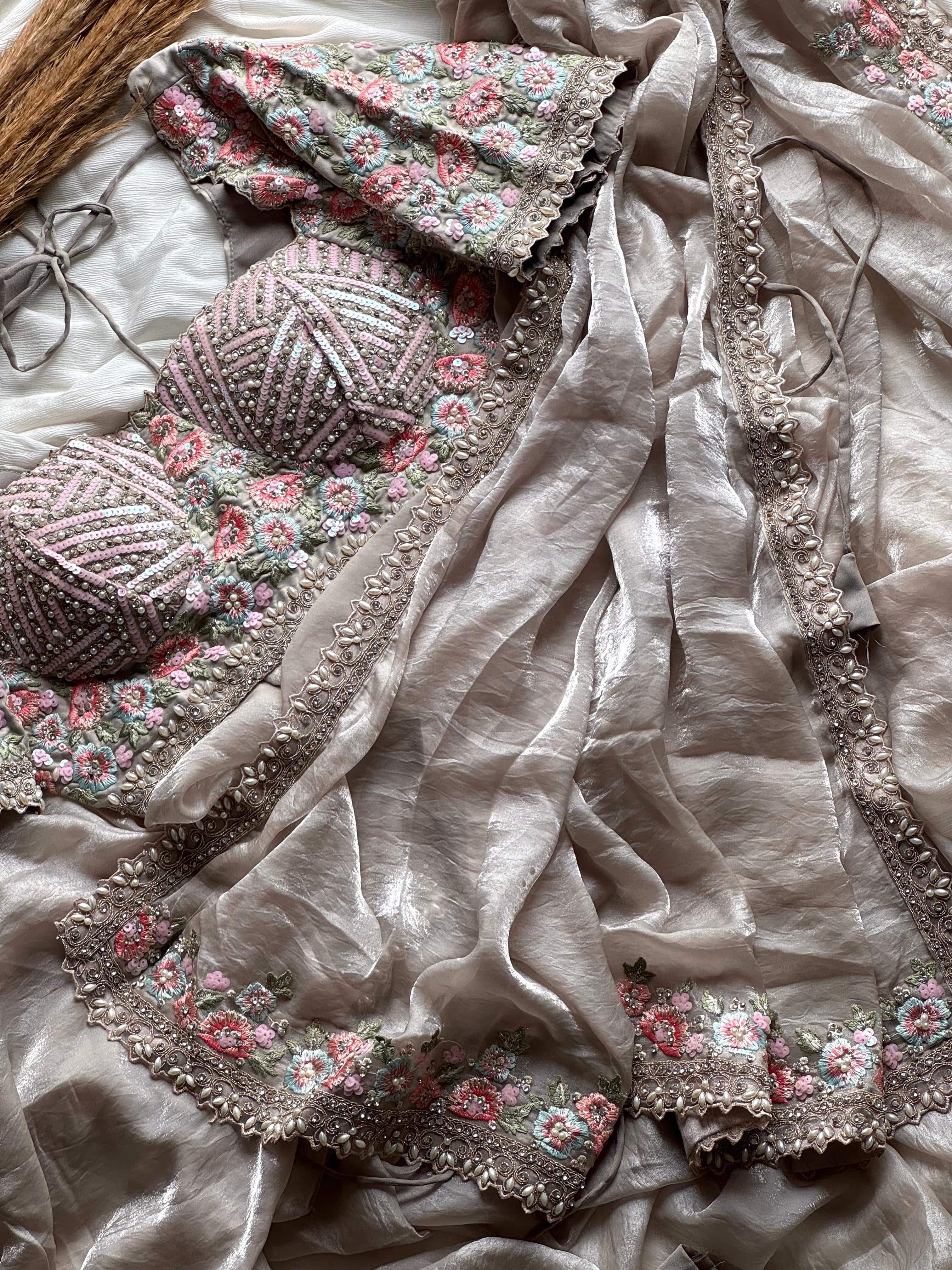 Jodha - Space Silk Designer Saree