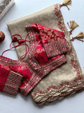 Mirrai - Designer Handwork Saree