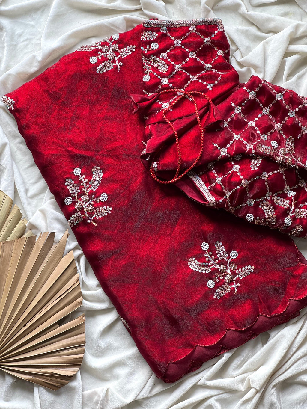 Shivani - Designer Crepe Silk Saree