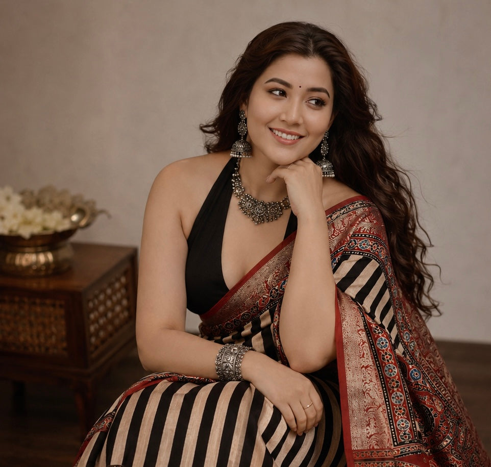 Aami - Pure Dola Silk weaving Saree