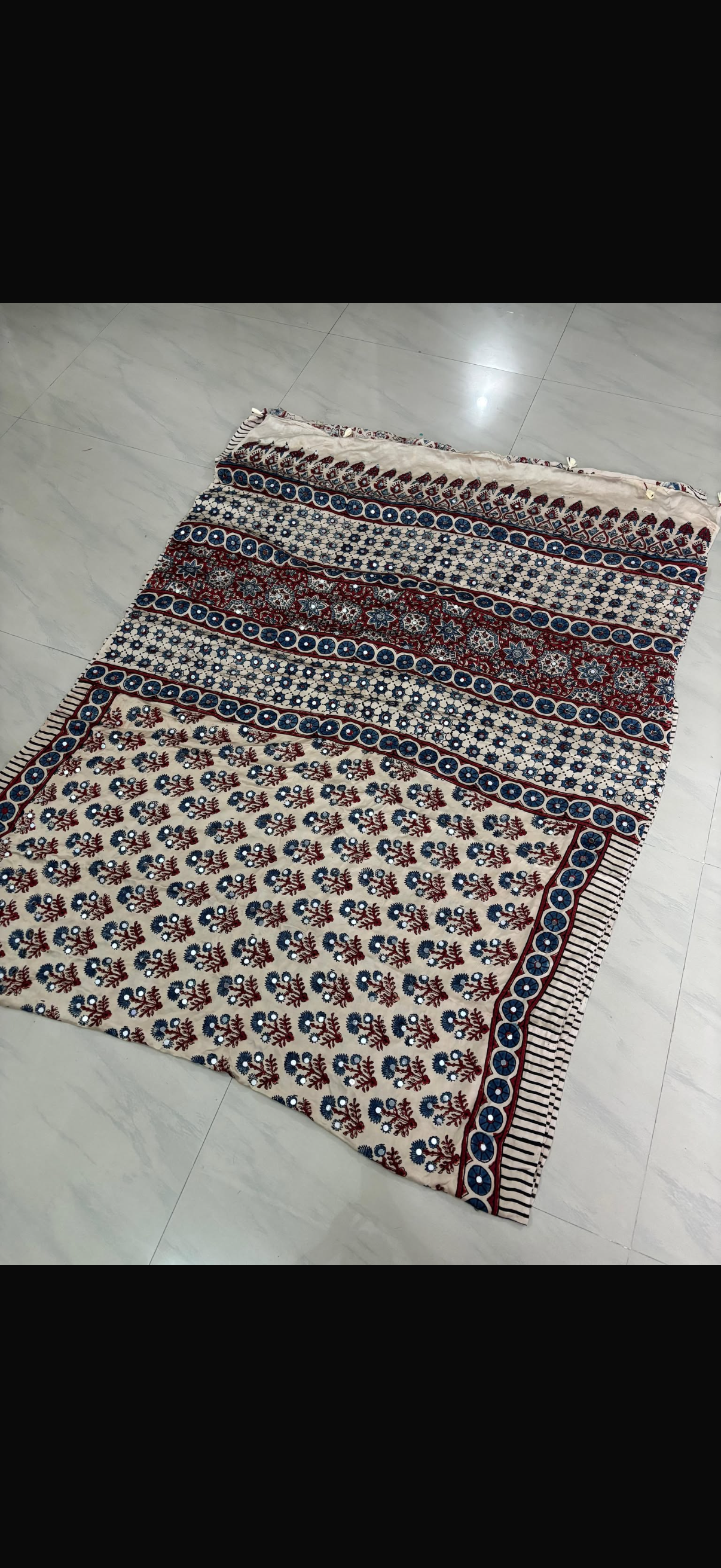 Neeti - Pure Modal Mirror Designer Saree