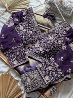 Unaiza - Space Silk Designer Saree