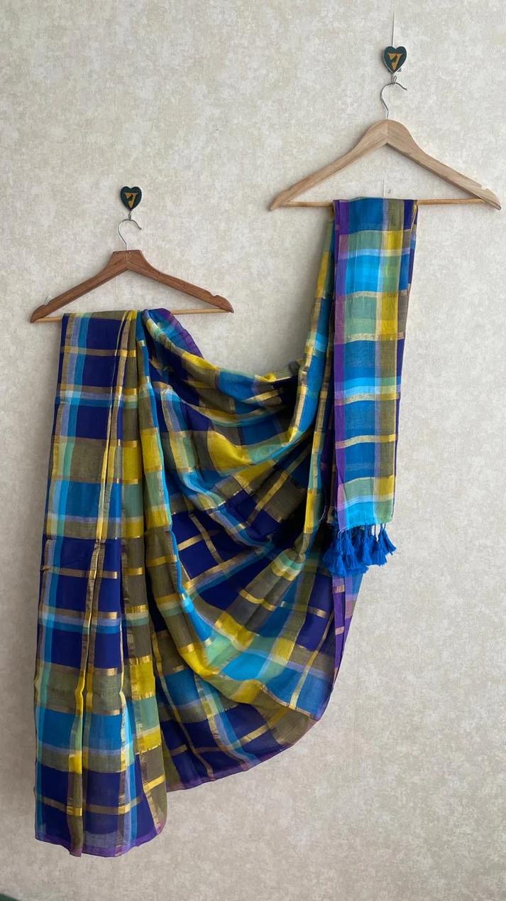 Shamna - Mul mul Cotton Saree