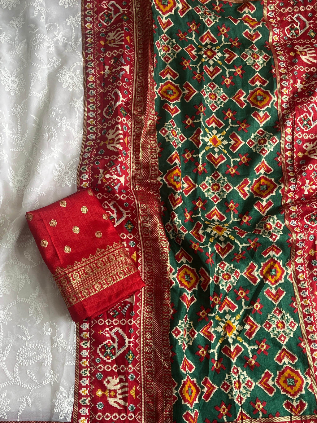 Hira - Premium Georgette Chikankari saree