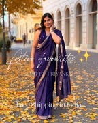 Sara - Viscose Chinon Saree