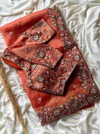 Rahath - Organza Crepe Silk Saree