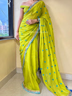 Mouni - Mul mul Cotton Saree