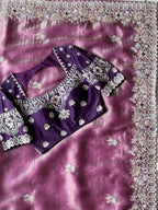 Manisha - Pure Tissue Handwork Saree