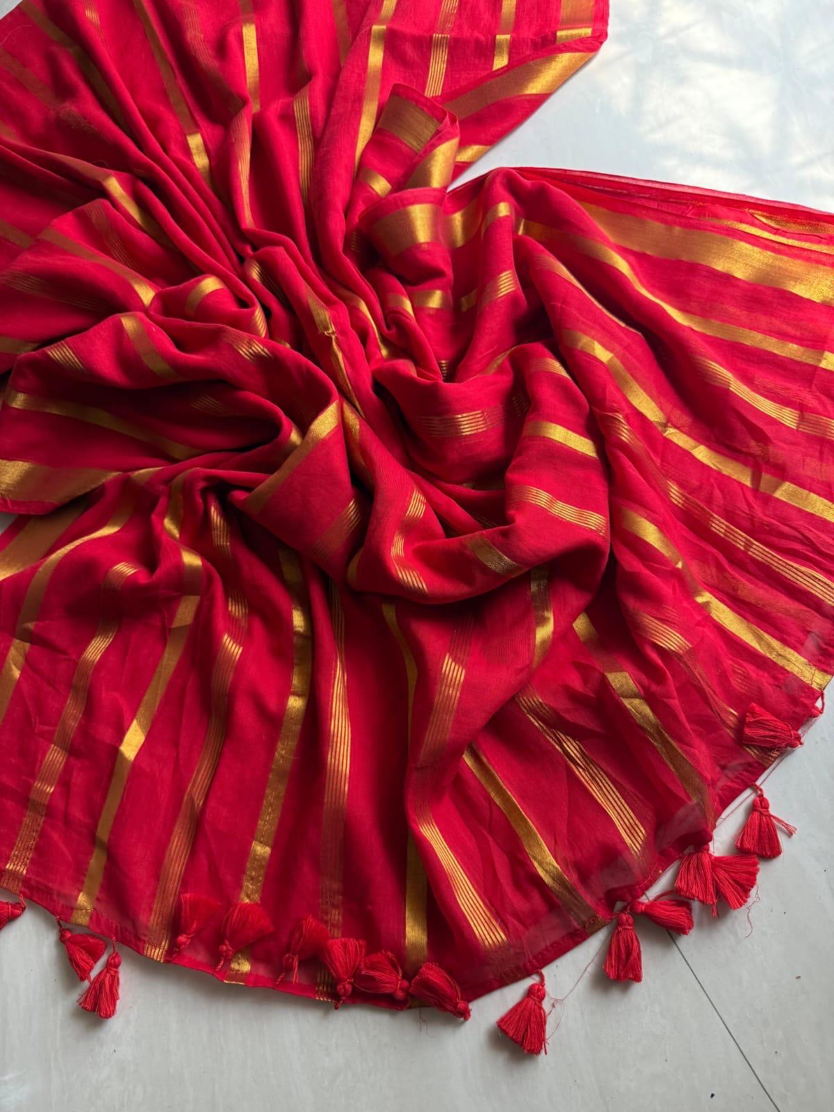 Marta - Pure Mulmul Soft Saree