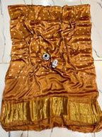 Maisha - Pure Modal Silk Bandej Saree