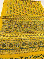 Yasmin - Pure Modal Ajrakh saree