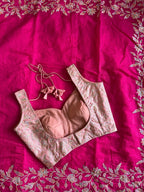 Divya - Premium Chanderi Saree with Multi-Thread Embroidery