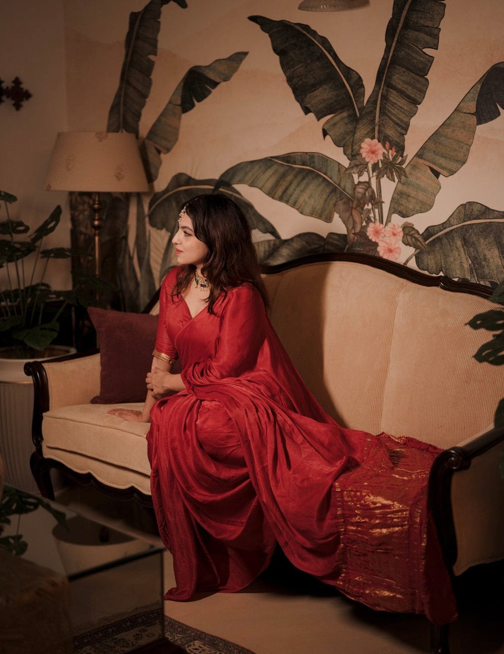 Amitha - Pure Modal Silk Saree