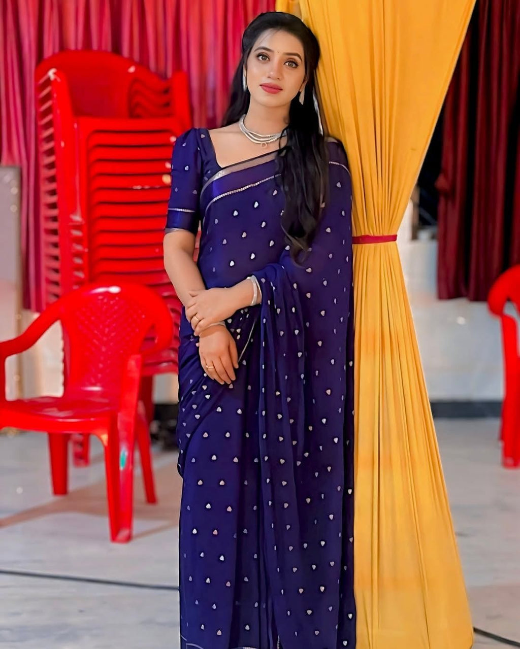 Tarika - Chinon Viscose Silk Saree