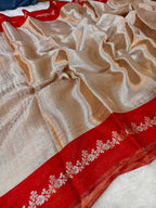Dhwani -  Pure Banarasi Tissue Silk Saree