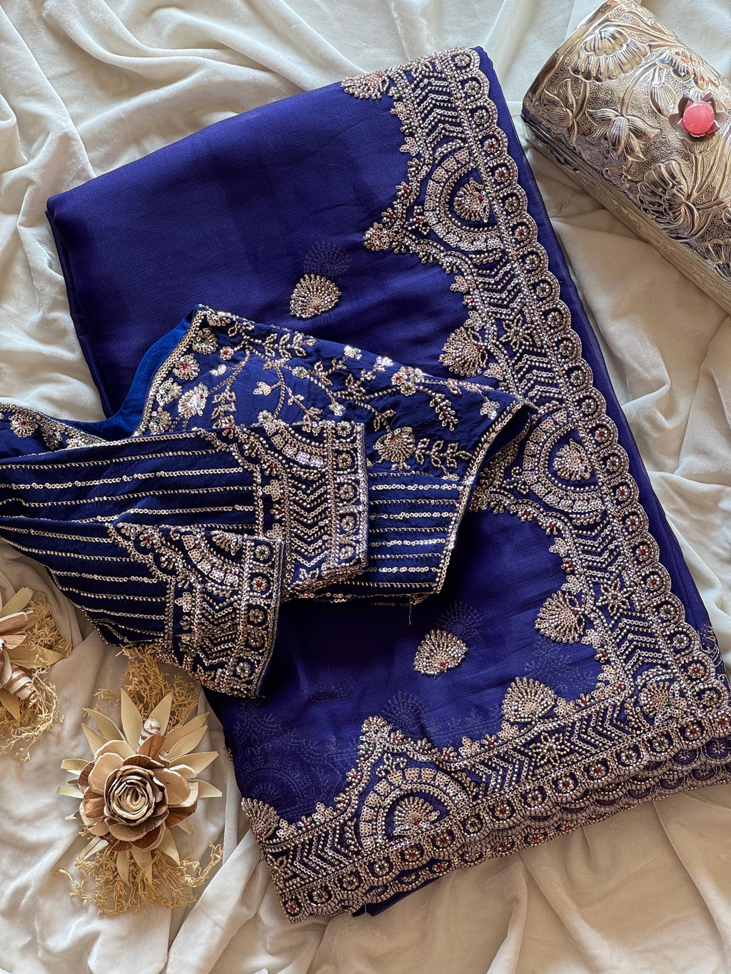 Yashika - Designer Handwork Saree