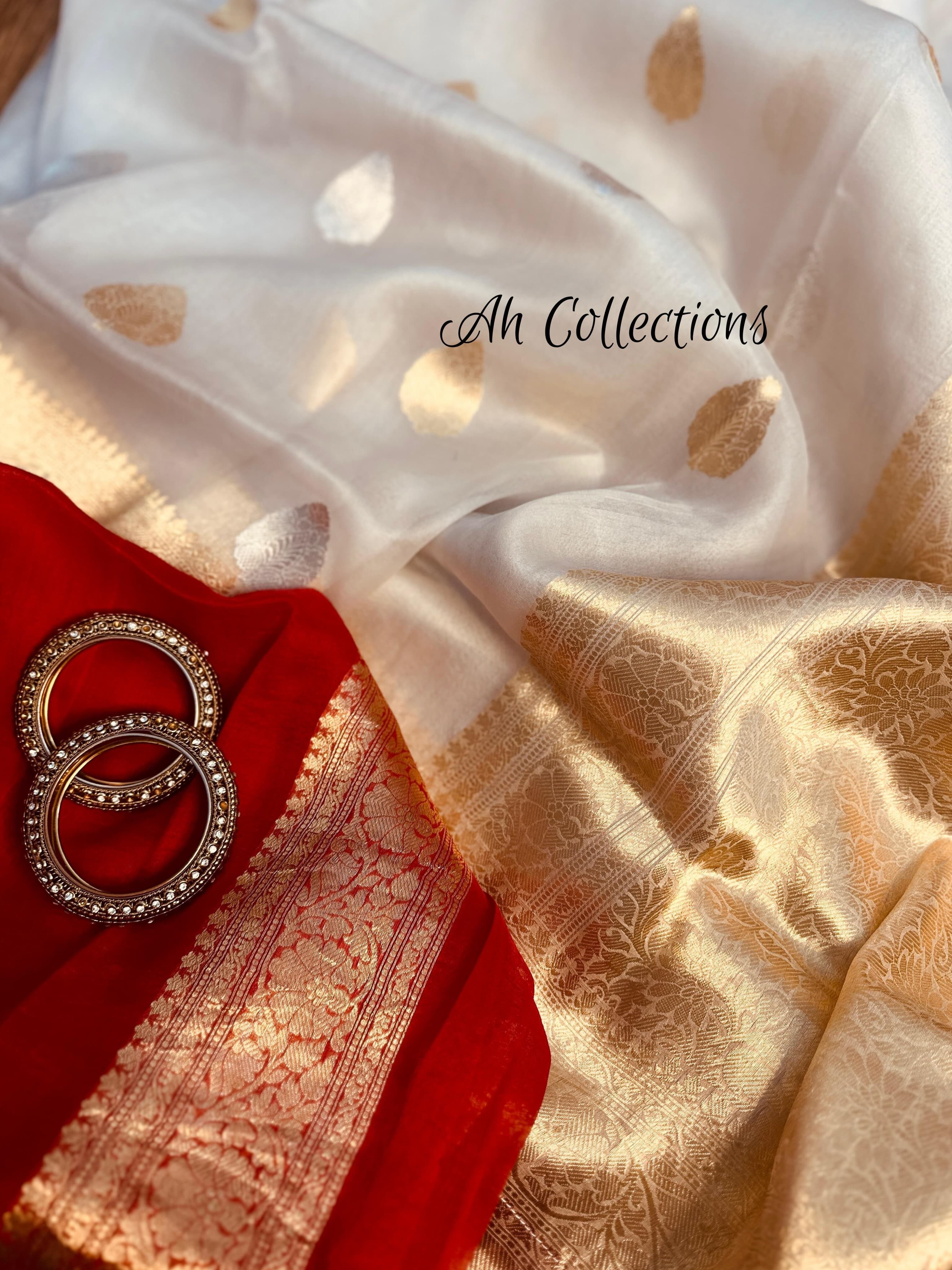 Daya - Pure Handwoven Kaduwa Weaved Kora Silk