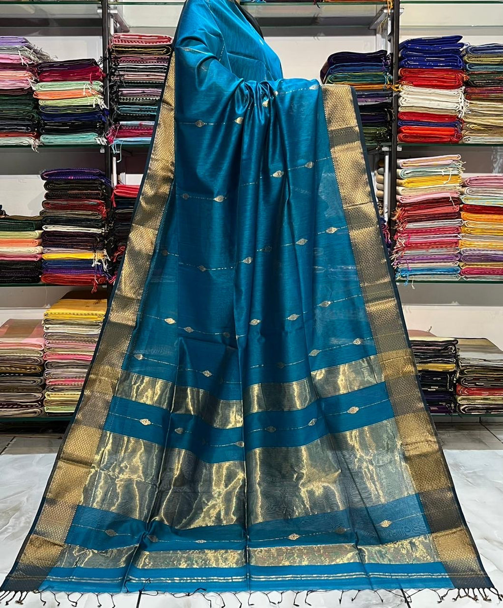 Malini - Maheswari silk Saree