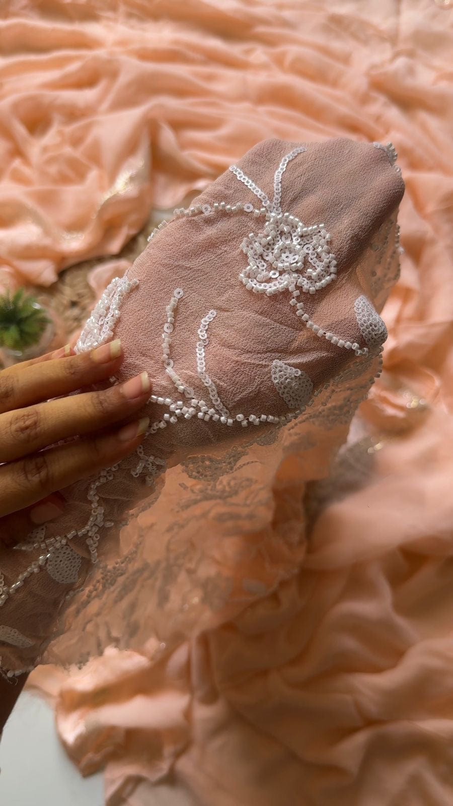 Maya - Viscose Georgette Saree