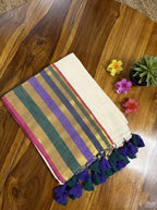 Sartha - 120 Mul Mul Handloom Cotton Saree