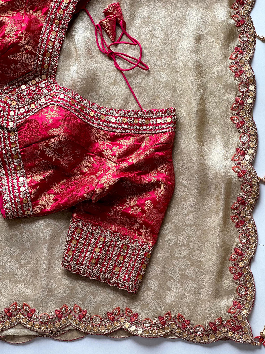 Mirrai - Designer Handwork Saree