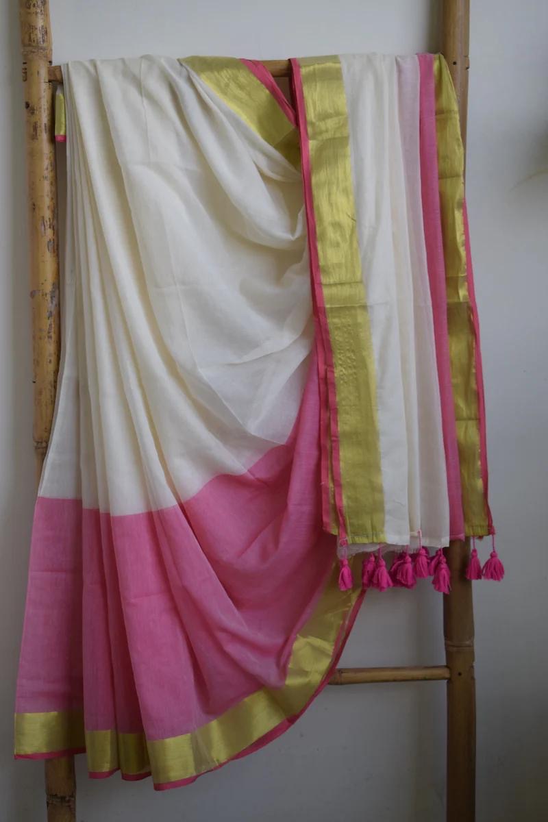 Chandana - Mul mul Cotton Saree