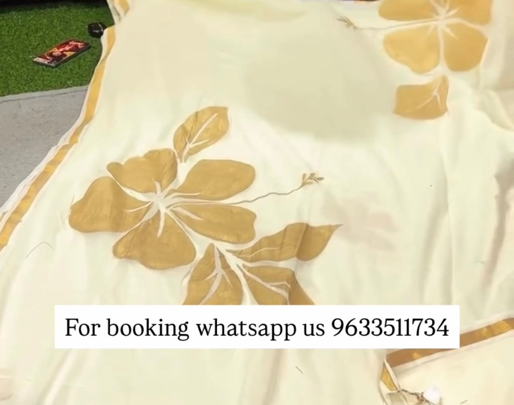 Phool - Mulmul Cotton Saree