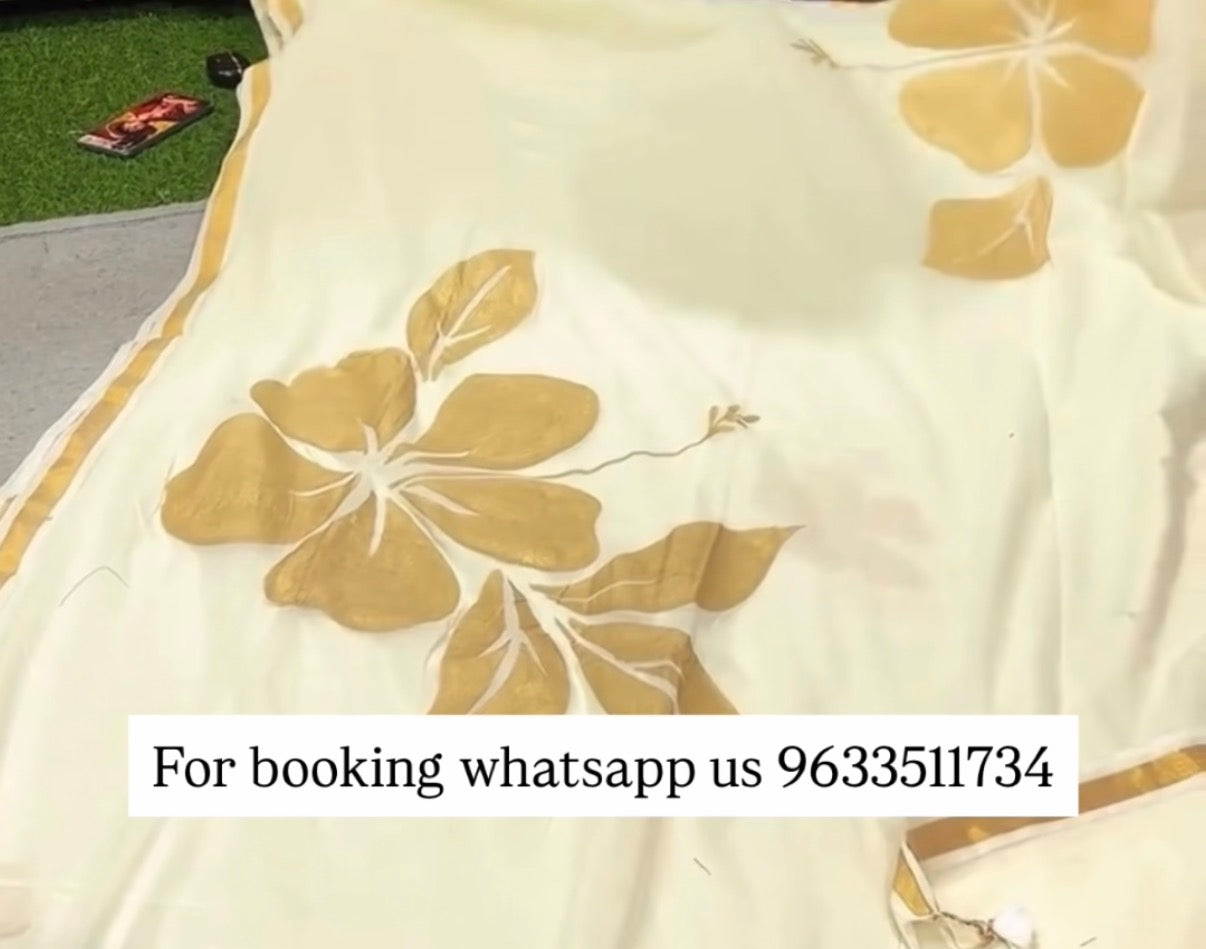 Phool - Mulmul Cotton Saree