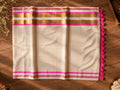 Pushpa - Mul Mul Cotton Saree - Zari by Priyanka