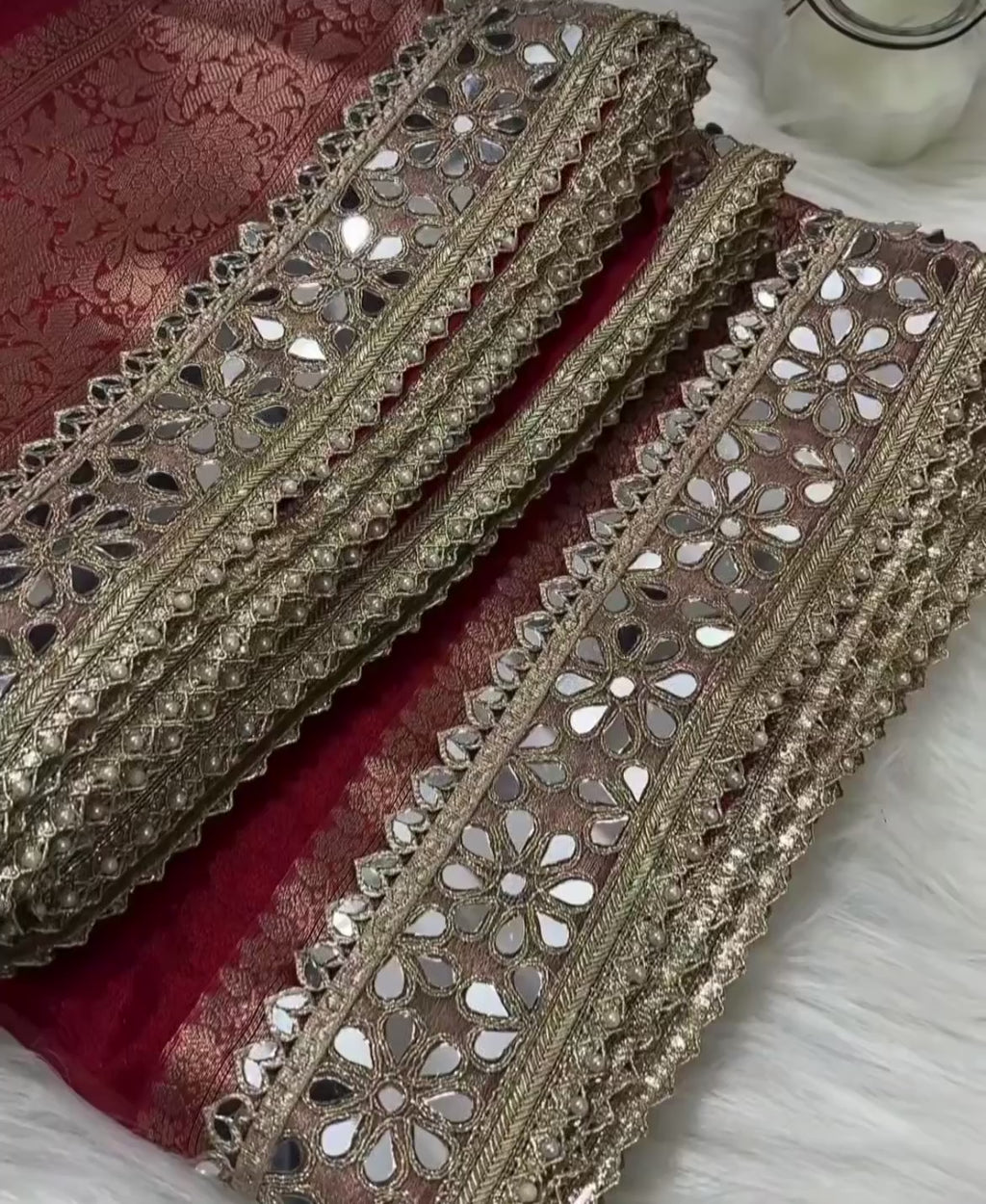 Esha - Banarasee Tissue Silk Saree