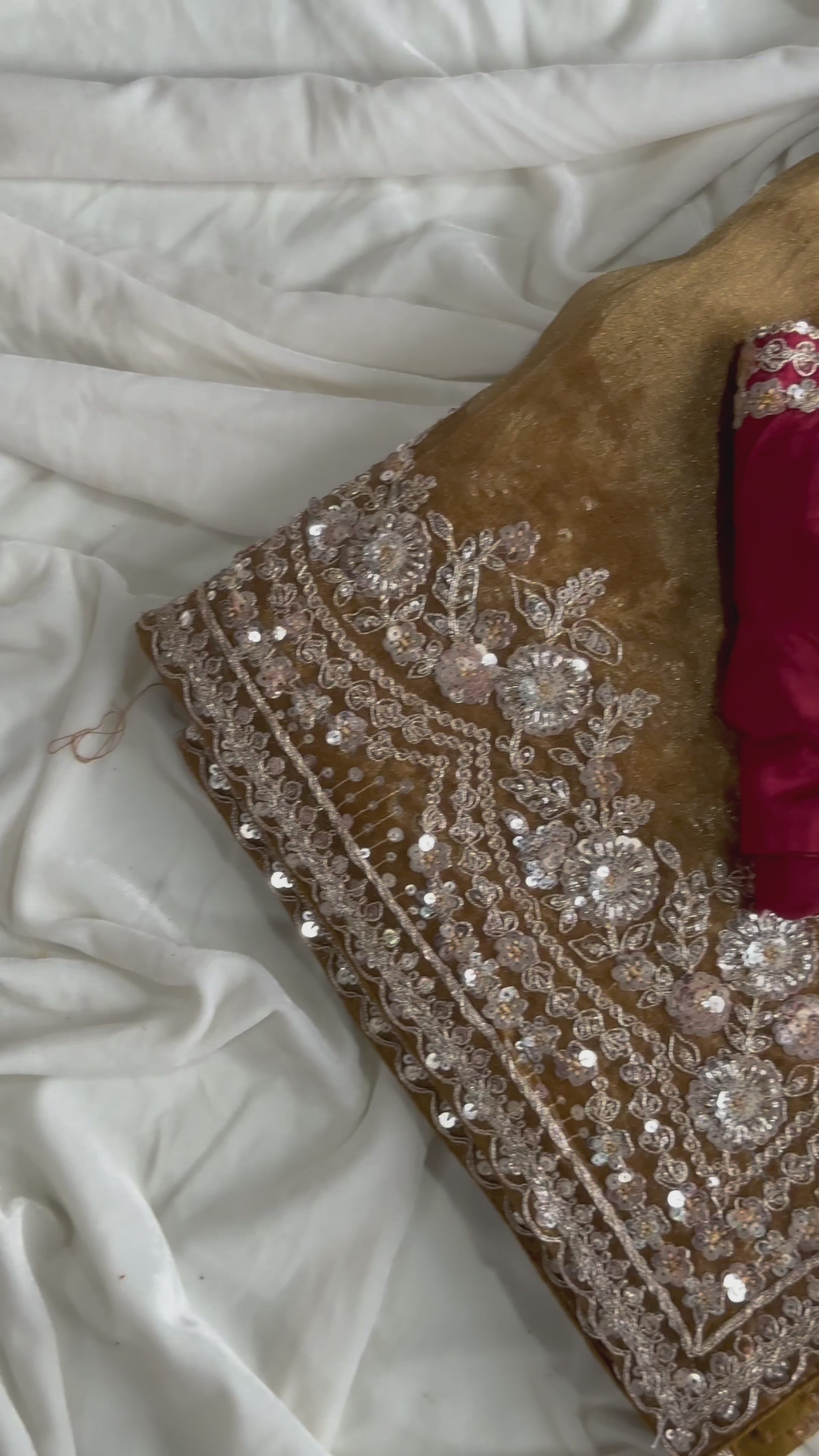 Payal - Designer Tissue Silk Saree with Multicolour Sequin Work