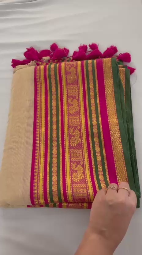Shobhna - Mul Mul Cotton Saree